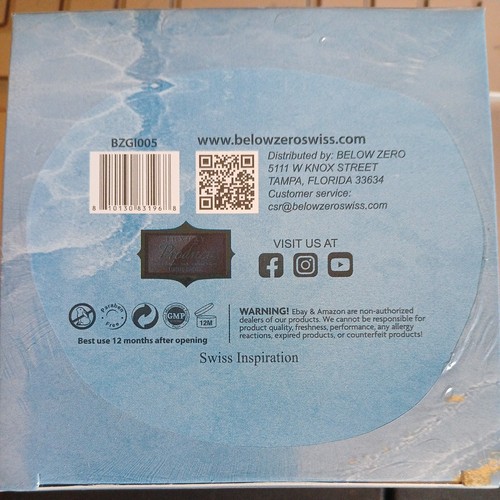 NEW Below Zero Swiss Science Glacier Ice Cooling Facial Peeling - photo 4