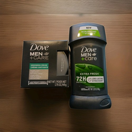 Lot Of 2 Dove Men+ Care Extra Fresh Antiperspirant & Cream