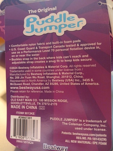 Puddle Jumper Child Basic Life Vest Ages 3 And Up 33-55lbs - photo 5