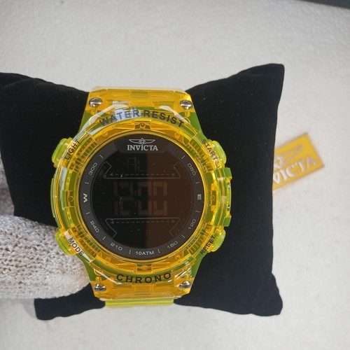 Invicta Racing Burnout Digital Men's Watch - 52mm, Transparent, - photo 2