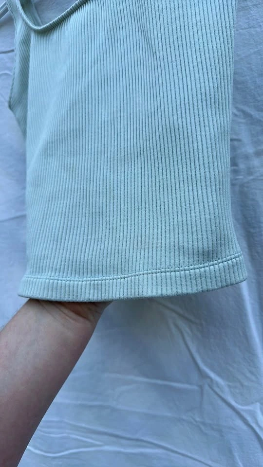 Dynamite Ribbed Cropped Tank Top - photo 2