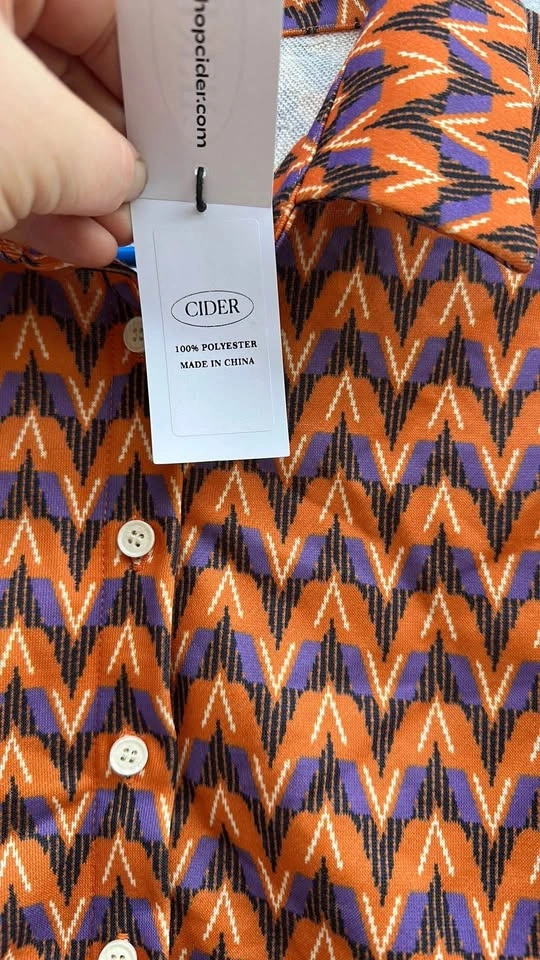 Cider Cropped Button Down Shirt - photo 5