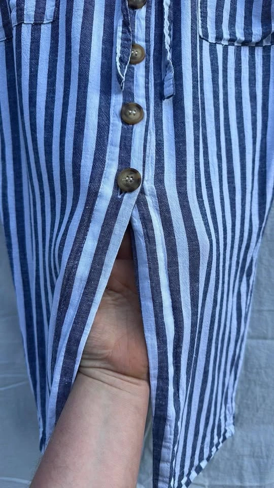 Ardene Striped Button-Down Skirt - photo 3