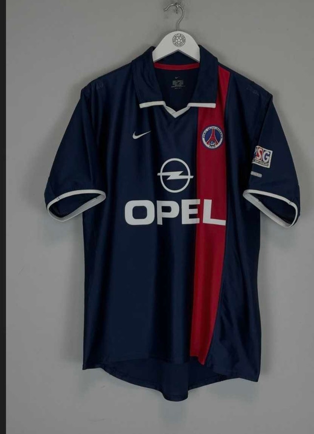 2001/02 PSG RONALDINHO #21 HOME SHIRT (XL)