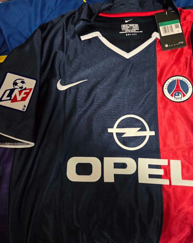 2001/02 PSG RONALDINHO #21 HOME SHIRT (XL) - photo 3