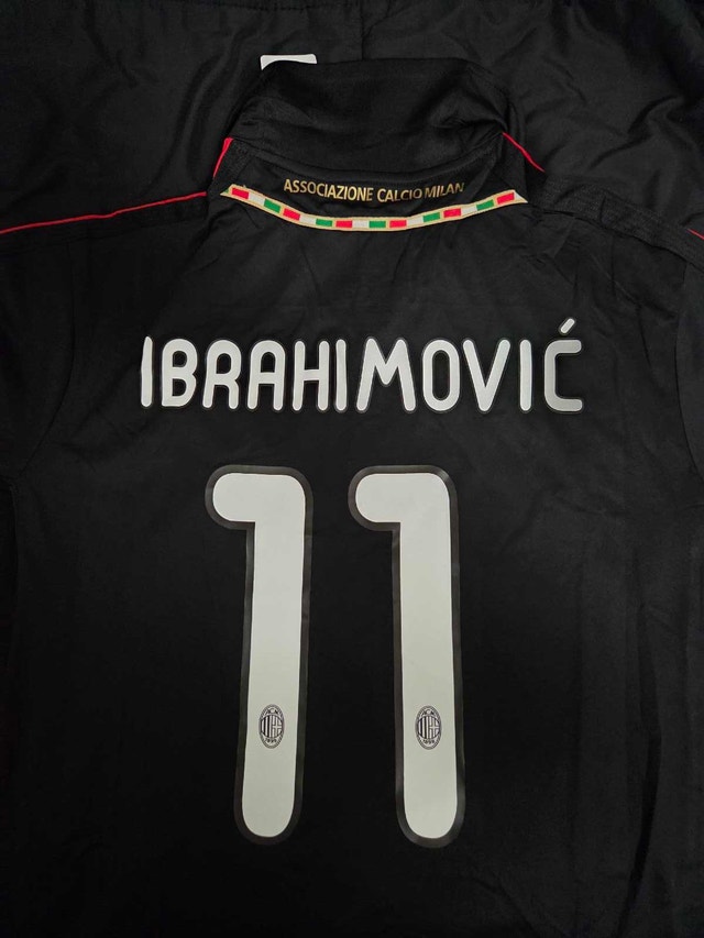 AC Milan 2011/12 Third Jersey Shirt 11/12 2012 Ibra - photo 3