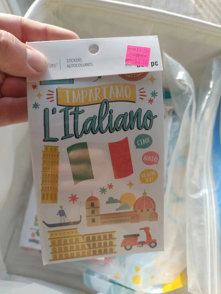 Italian Themed Gender Reveal Stuff - photo 5