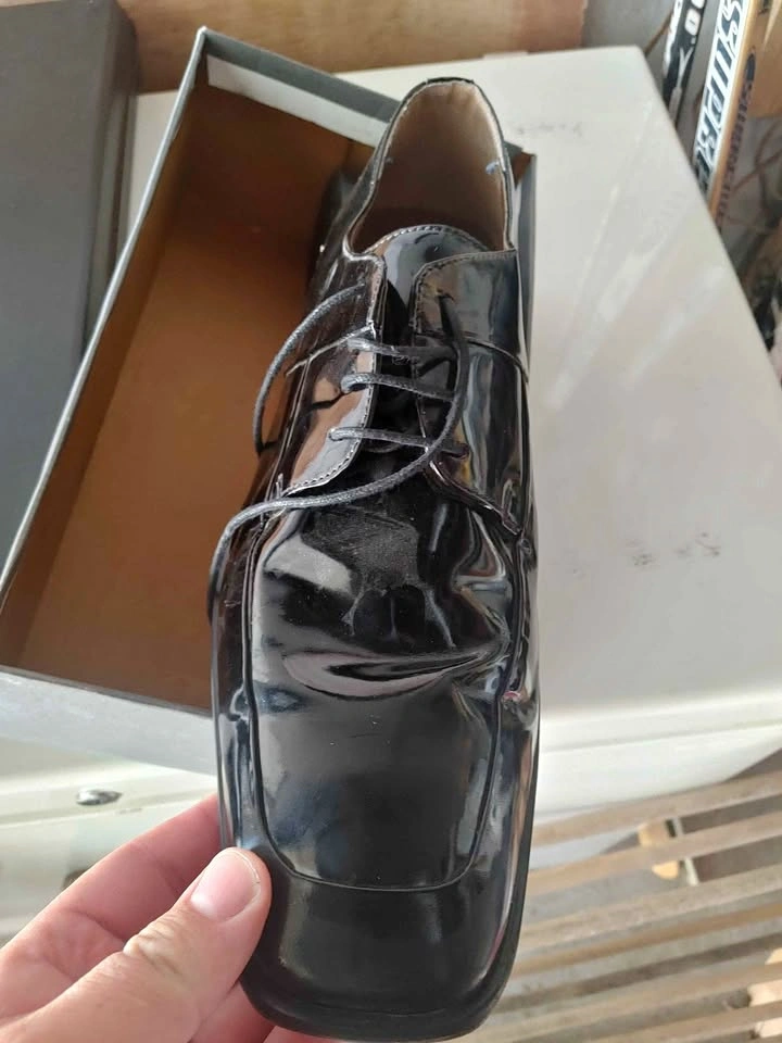 Stacey Adams Black Leather Shoes