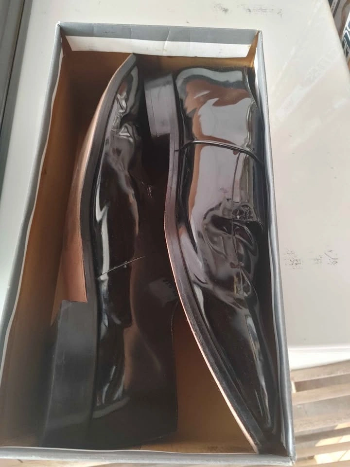Stacey Adams Black Leather Shoes - photo 2
