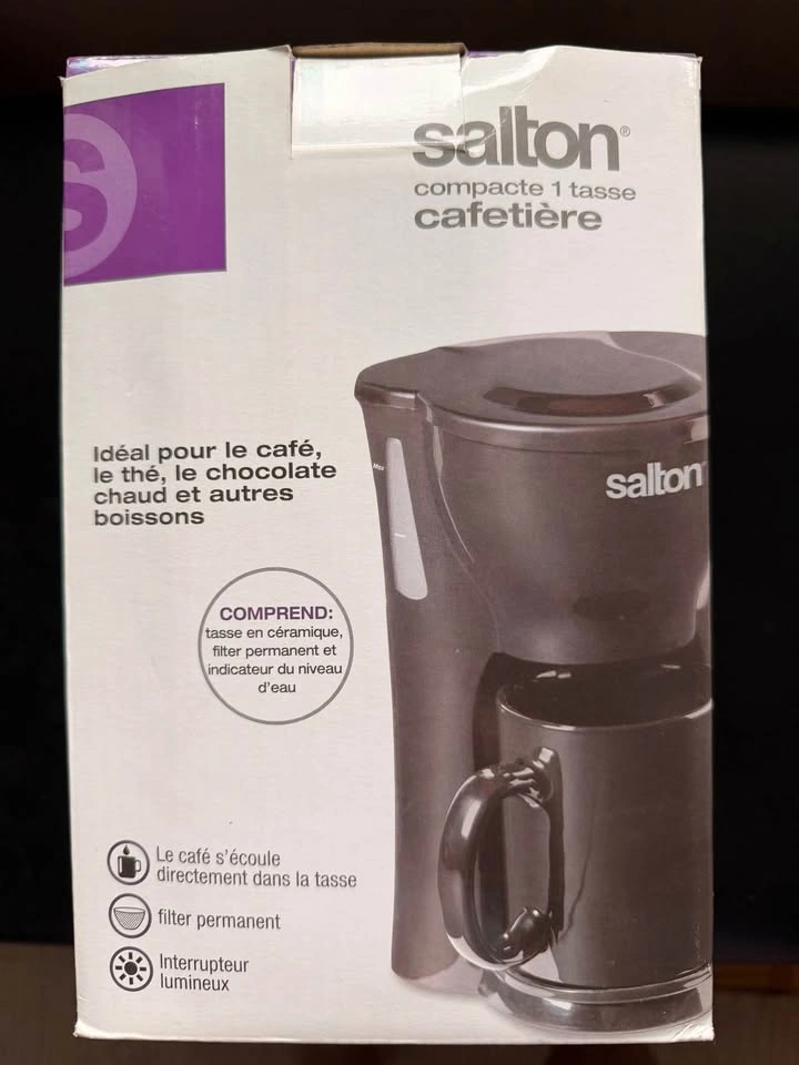 Salton Space Saving 1 Cup Coffeemaker - photo 5