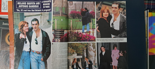 1995 Hello! Magazine: Schiffer, Thatcher, Banderas, Reeves - photo 5