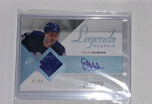 2007-08 SP Authentic Doug Gilmour Autograph Card