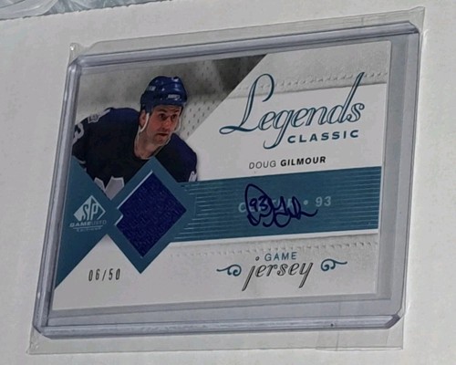 2007-08 SP Authentic Doug Gilmour Autograph Card - photo 3