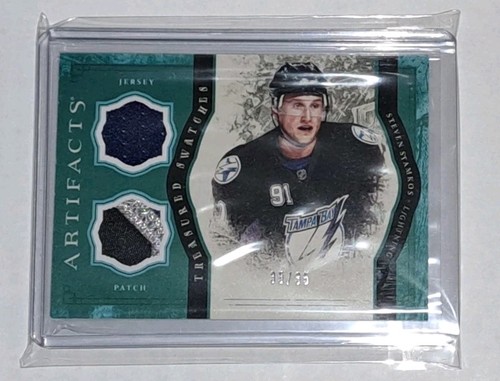 2011 Upper Deck Artifacts, Steven Stamkos, Game Worn Materials,