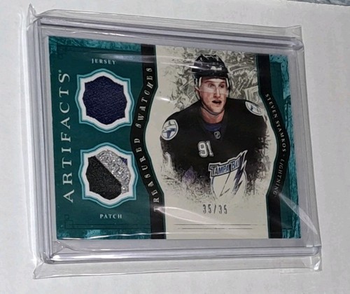 2011 Upper Deck Artifacts, Steven Stamkos, Game Worn Materials, - photo 2