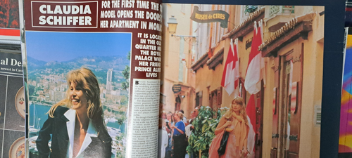1994 HELLO! MAGAZINE, CLAUDIA SCHIFFER, BENAZIR BHUTTO - photo 3