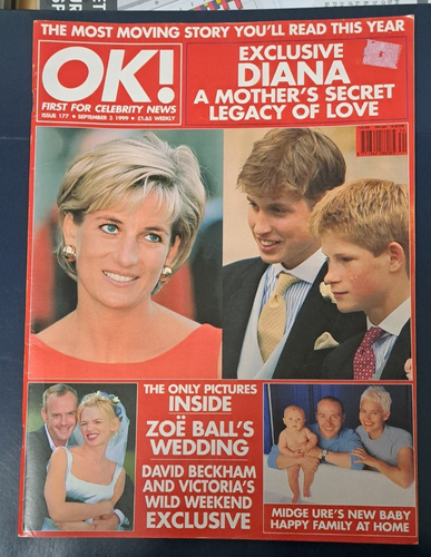 1999 Sept OK! Magazine - Princess Diana, Shania Twain