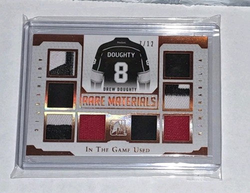 2014 Leaf In The Game Used Drew Doughty Hockey Card #7/12