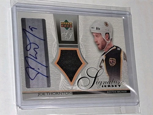 2003-04 Upper Deck Joe Thornton Jersey Signature Autograph - photo 2