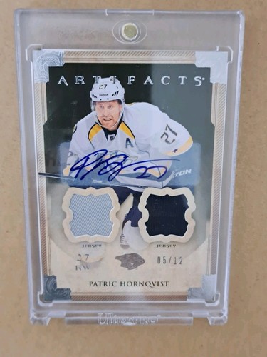 2013-14 Upper Deck Artifacts Patrick Hornqvist Card - photo 2
