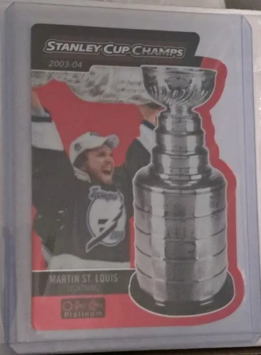 Martin St. Louis Card Lot: 2013 Prizm Auto & 2014 OPC Champs - photo 2