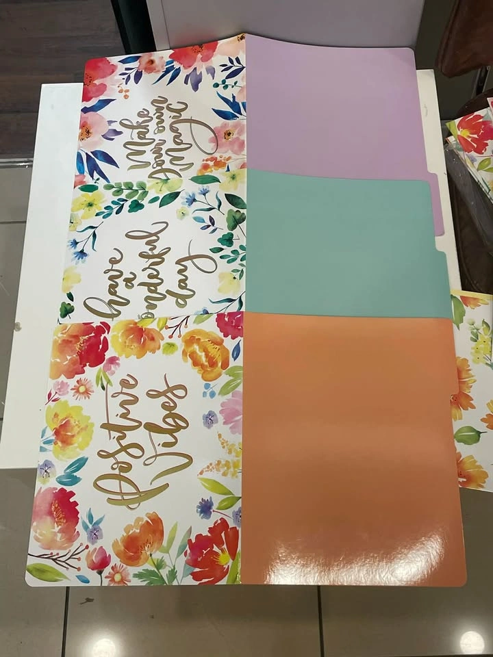 Aesthetic Floral & Pastel File Folders - 12 Pack - photo 2