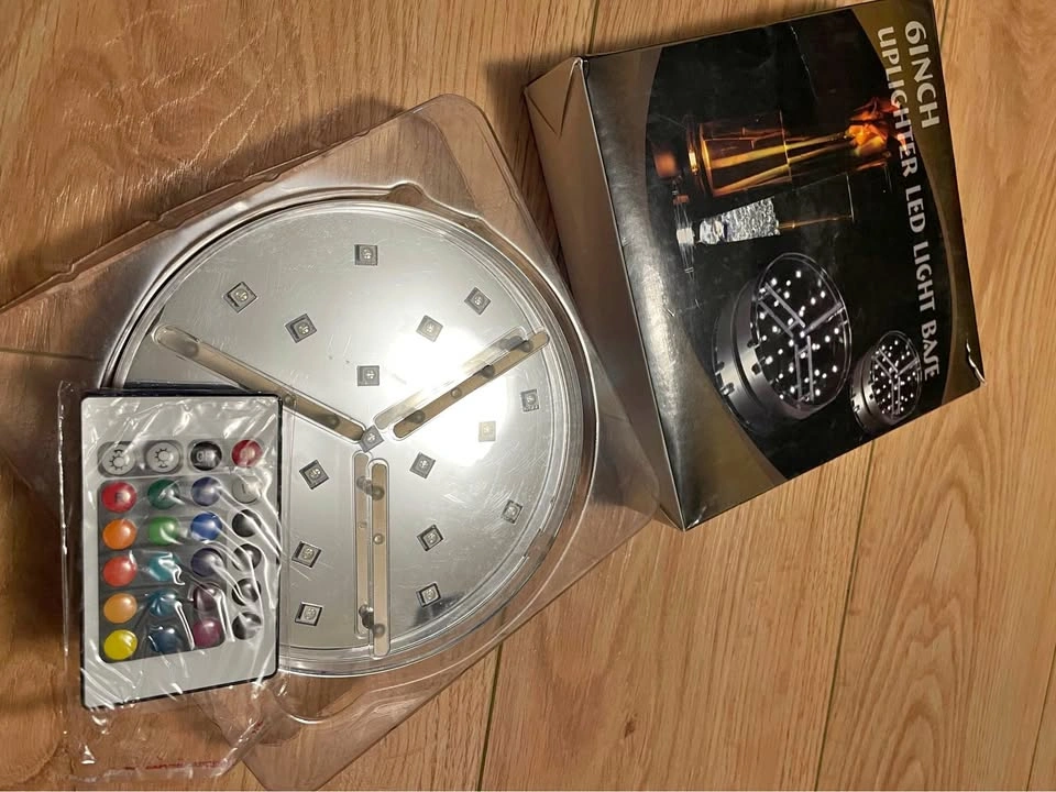 6-Inch Uplighter LED Light Base