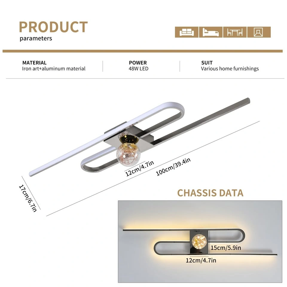 Led Ceiling Lamp Dimmable - photo 3