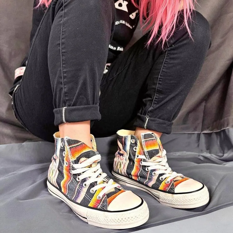 Converse Chuck Taylor HI Top Unisex Woman 9.5, Men 7.5 thumbnail