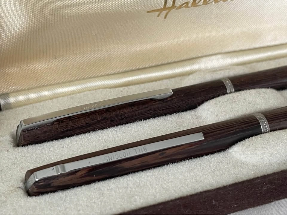 Vintage Hallmark Wood Pen and Pencil Set - photo 4