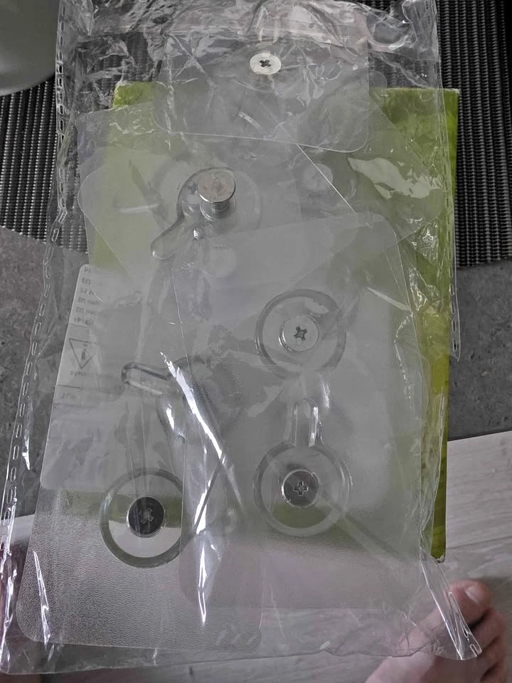 Adhesive Wall Hooks with Screw Studs