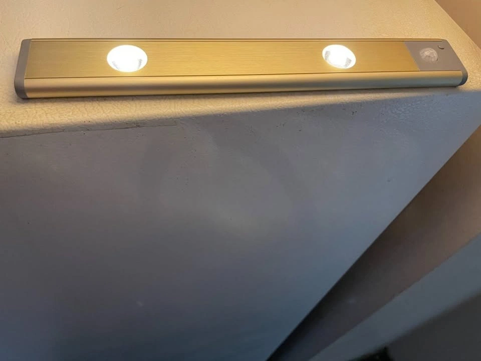 3 Colors Dimmable Motion Sensor Closet Lights, Rechargeable - photo 2