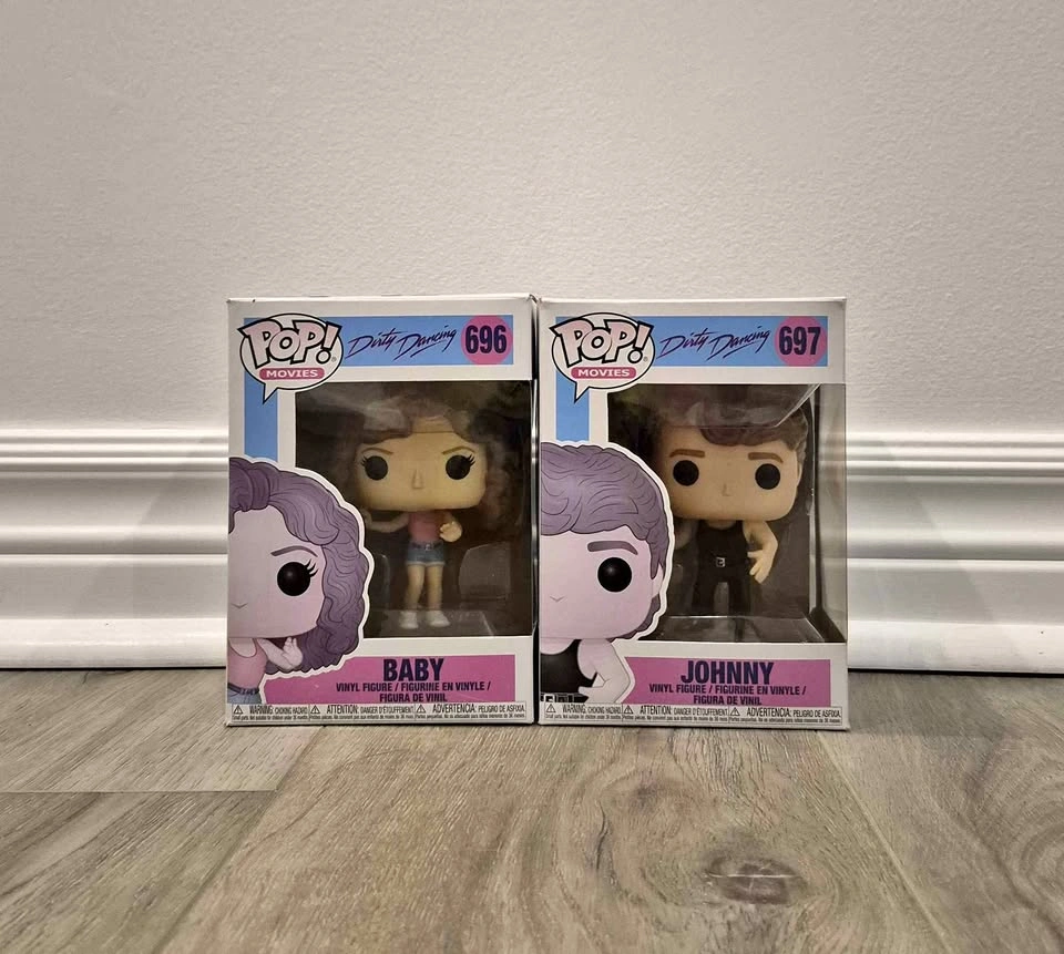 Funko Pop! Dirty Dancing Baby and Johnny Set