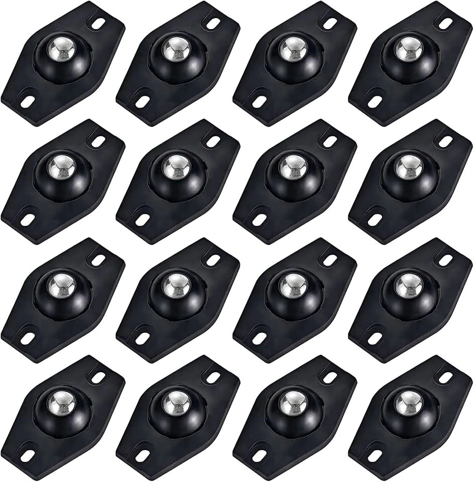 16pcs Self Adhesive Caster Wheels 360 Degree Rotation