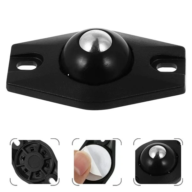 16pcs Self Adhesive Caster Wheels 360 Degree Rotation - photo 2