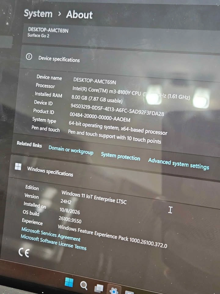 Microsoft Surface Go 2 - M3 version - photo 3