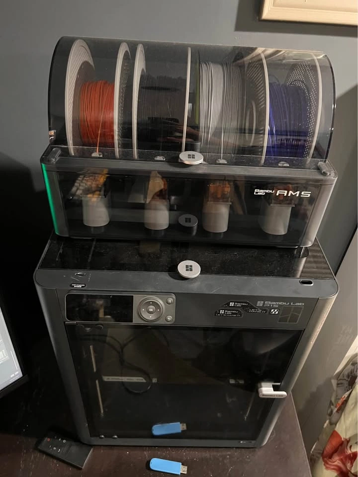 BAMBU LAB P1S COMBO WITH FILAMENT - photo 2
