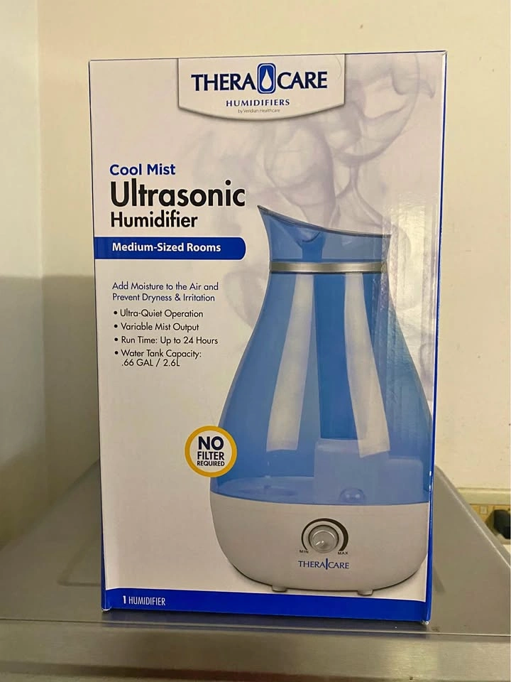 Humidifier, cool mist ultrasound, brand new, never opened