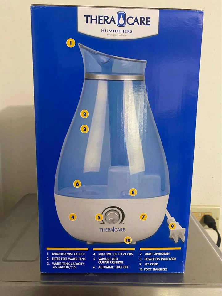 Humidifier, cool mist ultrasound, brand new, never opened - photo 2