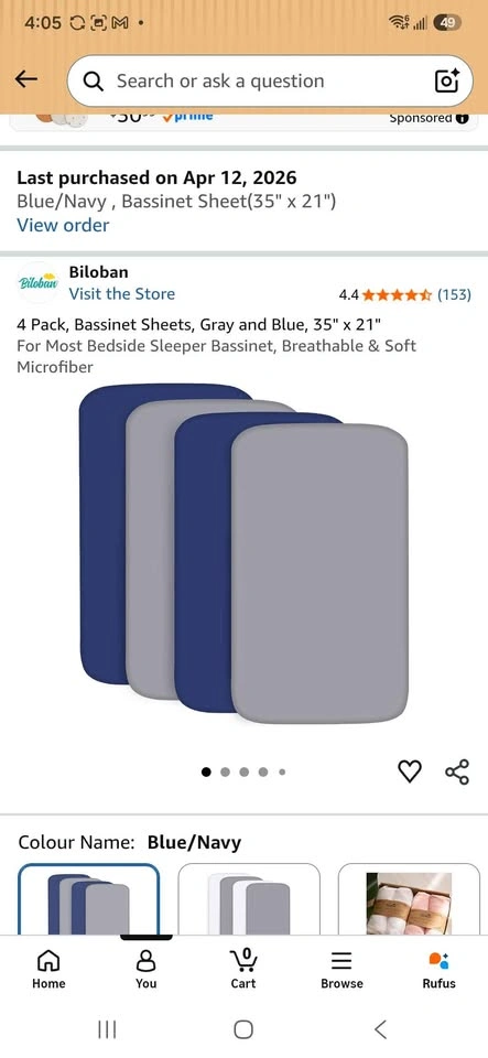Baby Bassinet + sheets & mattress protector - photo 3