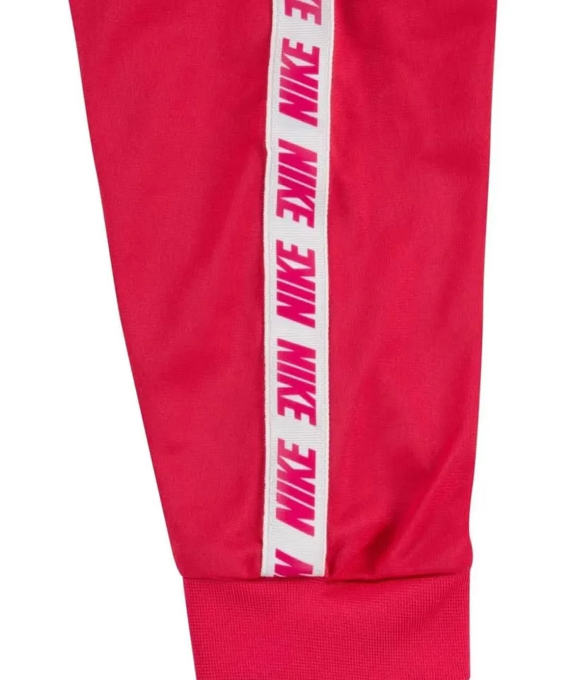 Nike Kids Red Zip-Up Footie Tricot Overall 3 months image indicator(2)