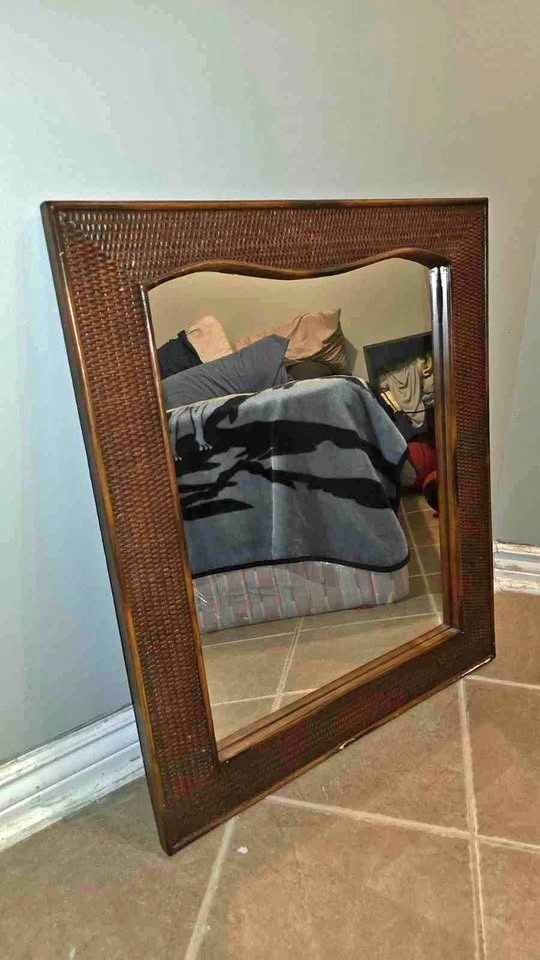 Wooden Mirror