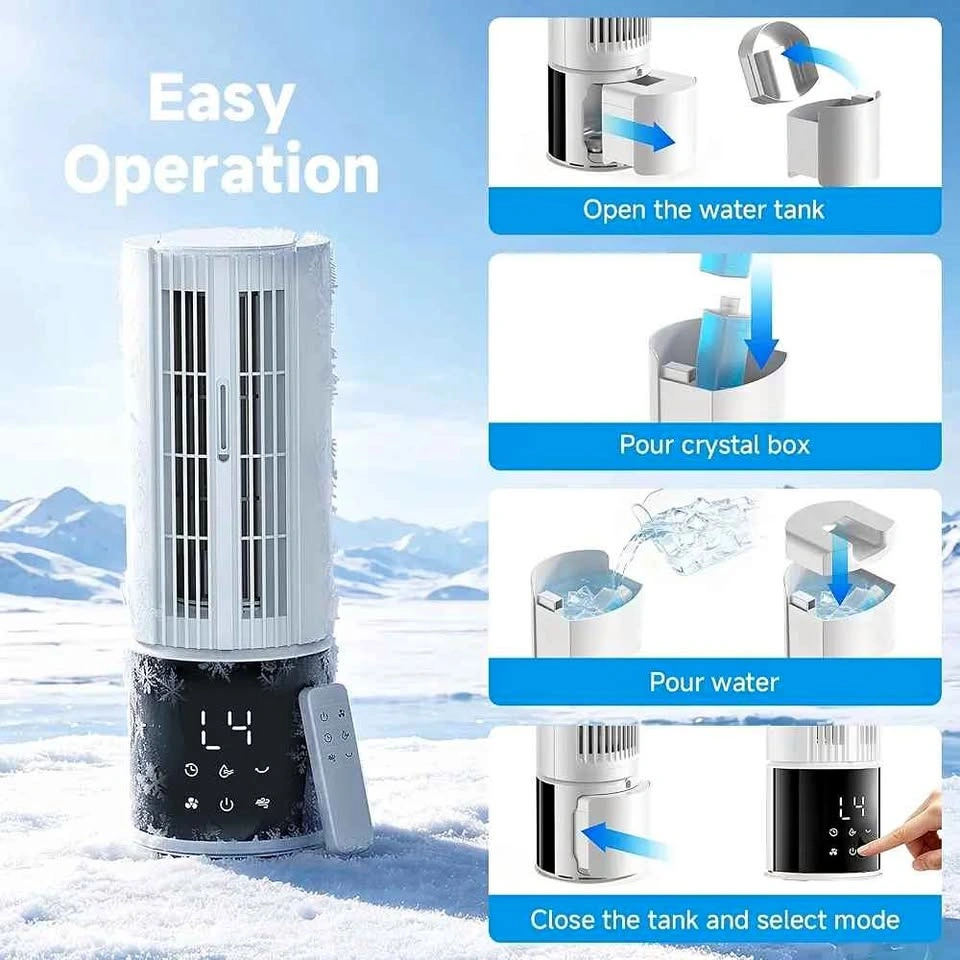 6-in-1 Portable Air Cooler and Humidifier
