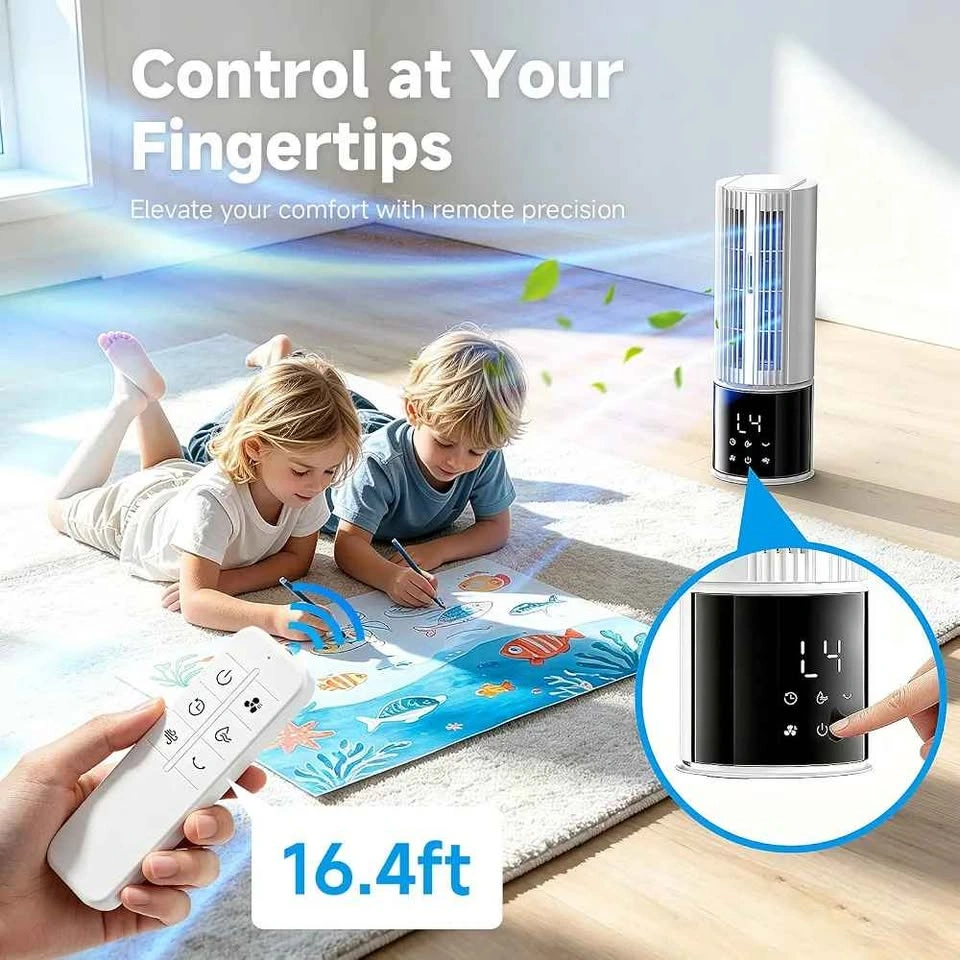 6-in-1 Portable Air Cooler and Humidifier - photo 2
