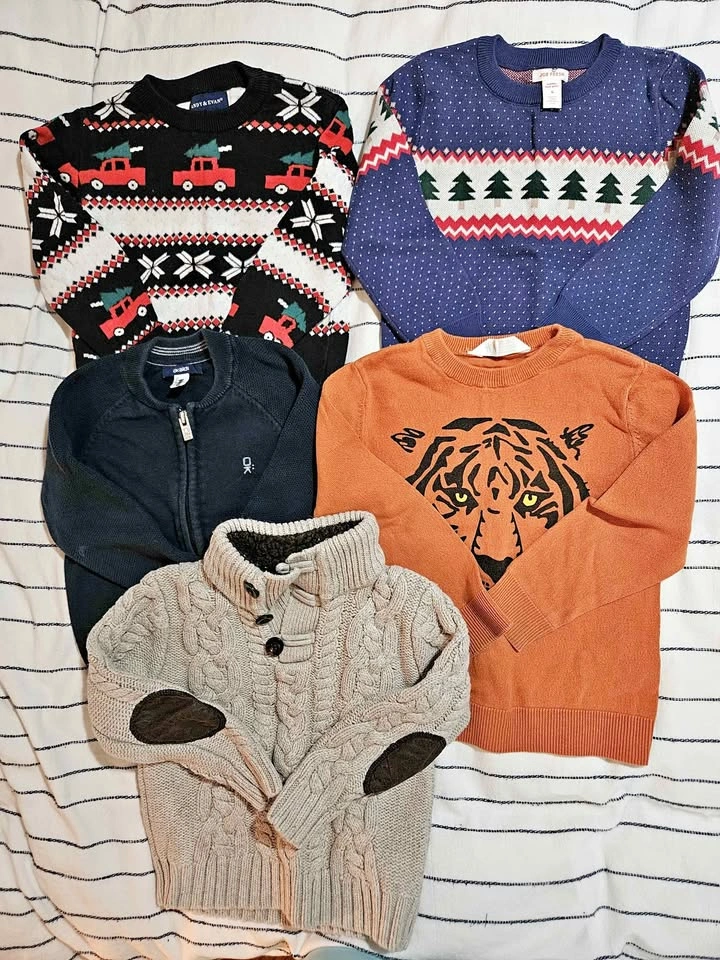 4T Boys Sweater Lot