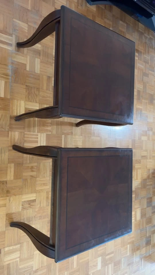 Side tables (2). Measurments: 26” by 23 3/4” - photo 2