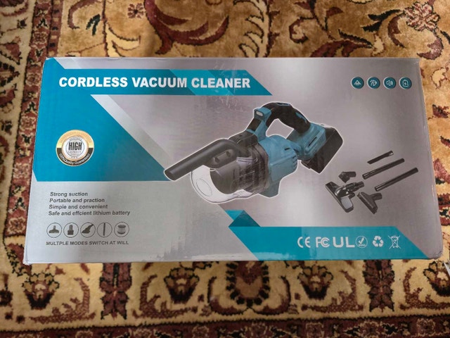 Cordless Shop & Car Vacuum – Never Used, No Battery/Charger