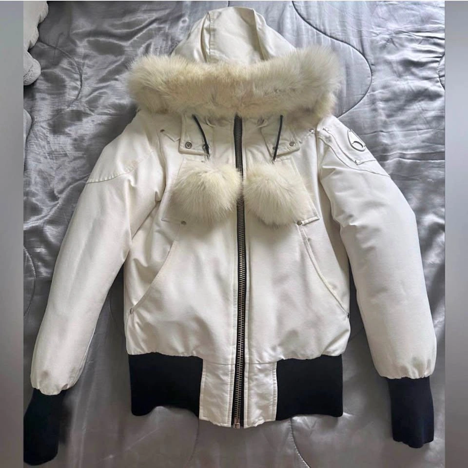Moose Knuckles Debbie Bomber Jacket (Size XS)