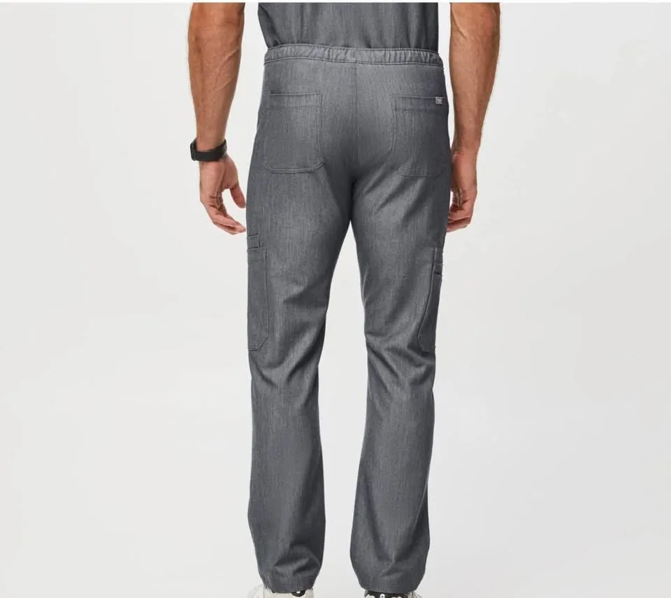 FIGS scrub Pants 9 pockets Medium men in good condition image indicator(4)