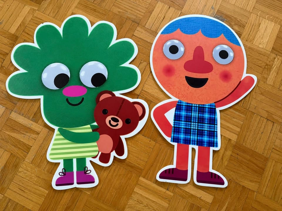 Super Simple Songs Noodle & Broccoli Standees 2ft - photo 5